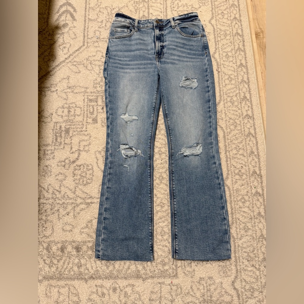 Studio Blue Emery High Rise Cropped Bootcut Jean, size 27